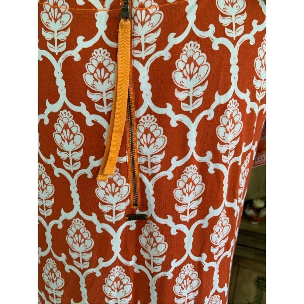 Hatley Dress Short Sleeve Orange Floral Nellie Dress - Picture 4 of 7